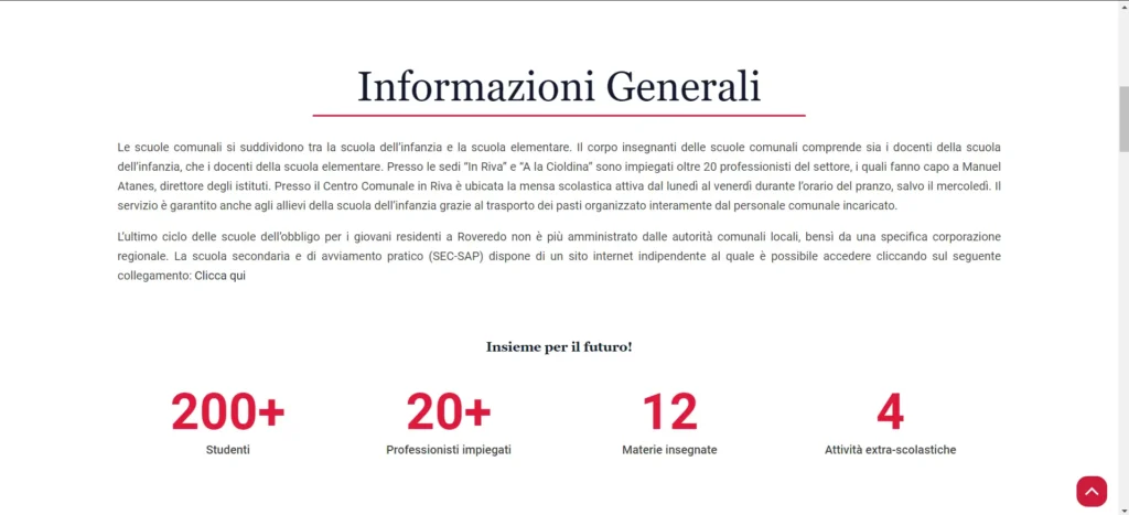 informazioni generali